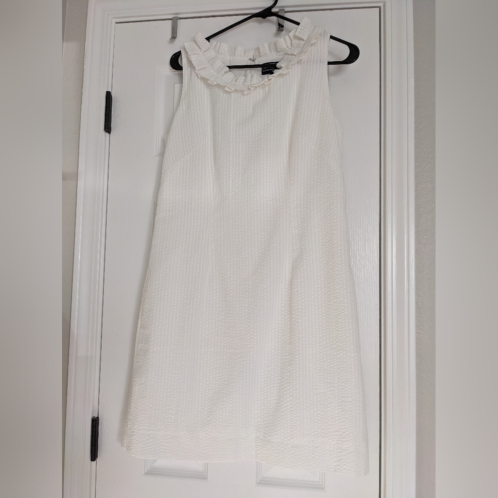 Duffield Lane Textured White Mini Dress
